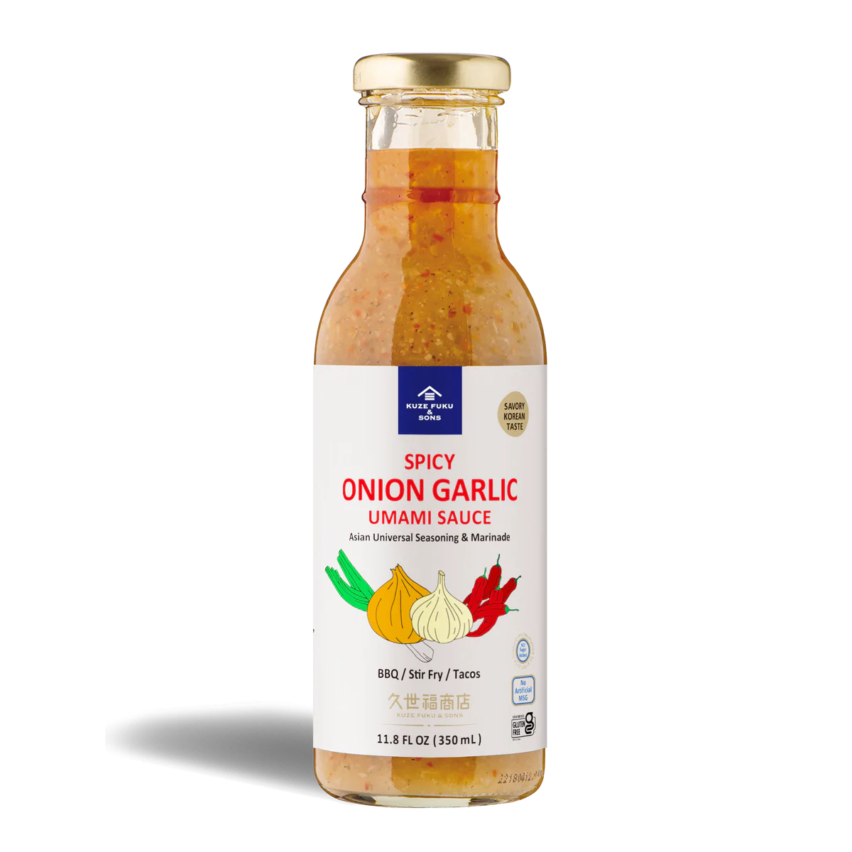 KUZEFUKU Spicy Onion Garlic Sauce Suzuki Farm Select 11.8 fl oz